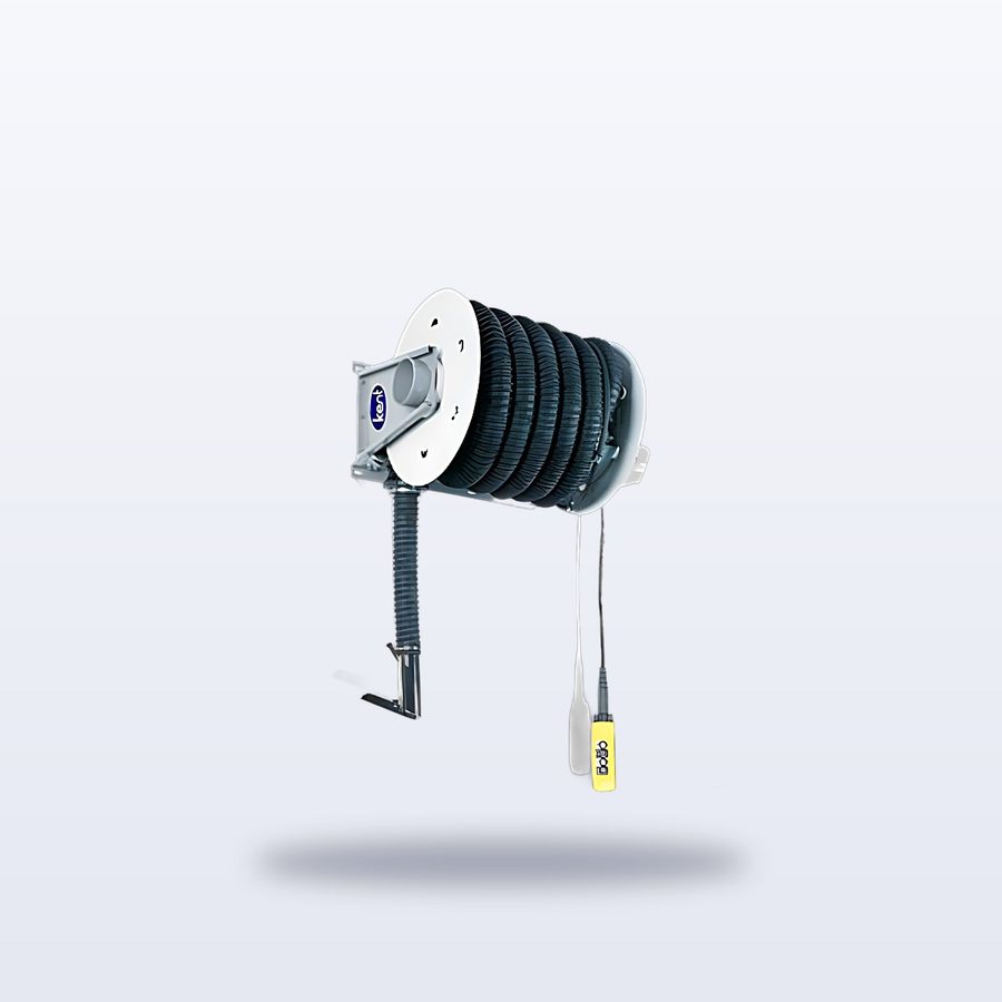 Motor Sarmalı Egzoz Makarası ø75 mm 7 m Hortumlu